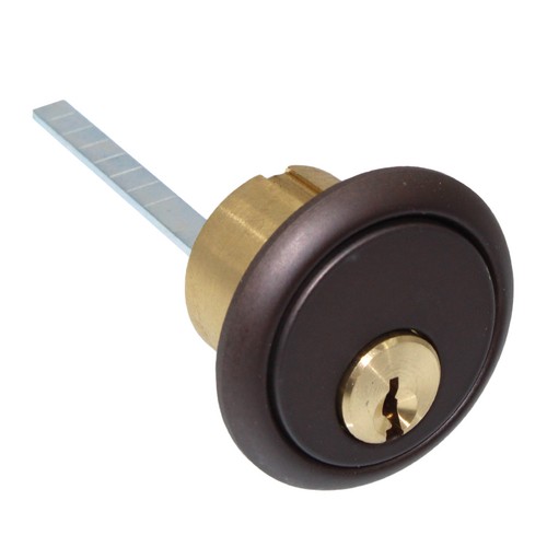 GMS R118-SAX-10B-A2 Rim Cylinder 1-1/8in 6-Pin Sargent LA-LD, 613/US10B Oil Rubbed Bronze
