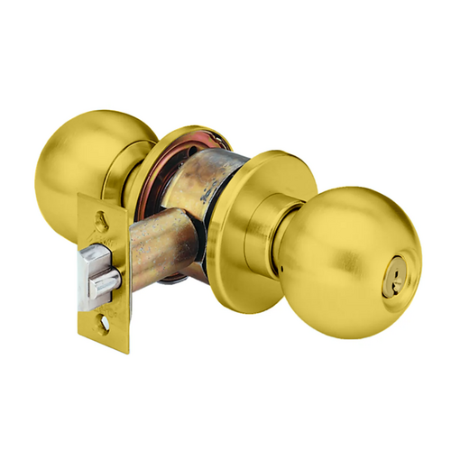 Arrow Lock HK33-BB-605 IC 2-3/4 BS Asylum Ball Knob, SFIC Less Core, 2-3/4