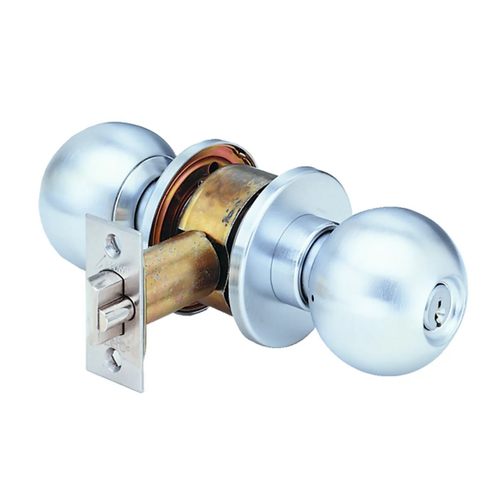 Arrow Lock HK11-BB-630 CS 2-3/8 BS Schlage C Entrance Ball Knob, 2-3/8