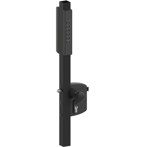 Locinox USA LNKQ40C1LVCABRB-7016 VOLTA Surface Mount Lock with Battery Keypad for 1.5