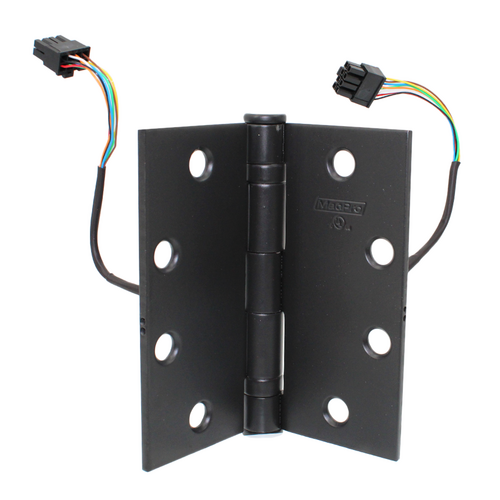 McKinney MPB79 4.5X4.5 BSP QC8 Electrified QC8 Quick Connect 8 Wire MacPro 5-Knuckle Hinge 4.5in x 4.5in