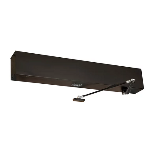 Record HA8-SP-39-RH-PUSH-BZ Right Hand Push Arm Auto Operator, Low Energy, 115VAC, Dark Bronze Anodized