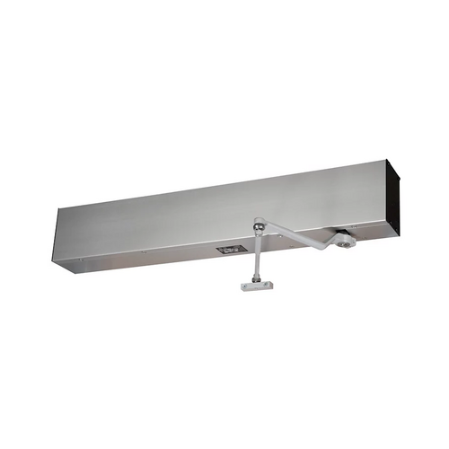 Record HA8-SP-39-RH-PUSH-CL Right Hand Push Arm Auto Operator, Low Energy, 115VAC, Clear Anodized