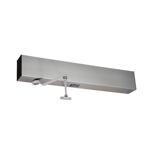 Record HA8-SP-39-LH-PUSH-CL Left Hand Push Arm Auto Operator, Low Energy, 115VAC, Clear Anodized
