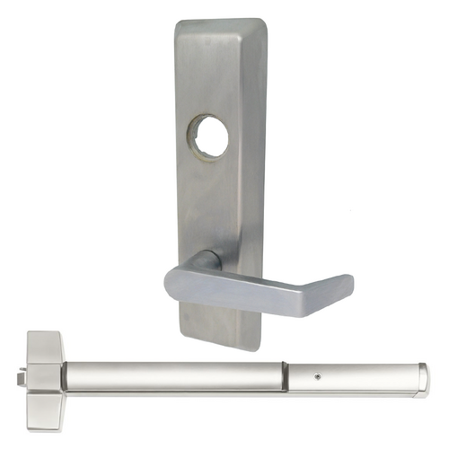 Corbin Russwin ED5200A-N959ET-630-48-RHR-M54-LC Fire-Rated 3 Hour Rim Exit Device, Newport Storeroom Lever Trim, Grade 1