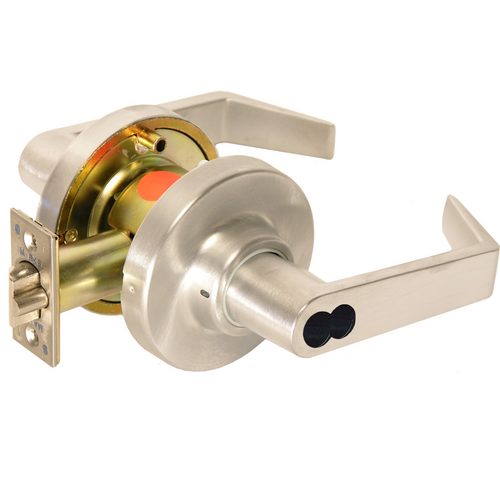 Marks Hardware EA195RFEU/26D SFIC 24V Fail-Secure Storeroom Clutched Lever Lockset, ANSI Grade 1, Satin Chrome
