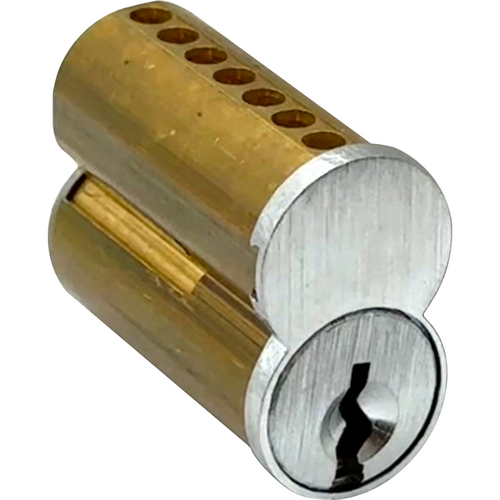 GMS IC7-B-26D Best 7-Pin Uncombinated Core (SFIC), B Keyway, 626/US26D Satin Chrome