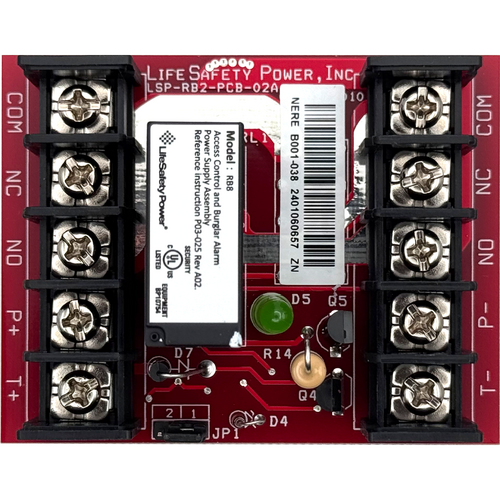 Lifesafety Power RB8-BOXED 8 Output Auxiliary Distribution Module, Fused