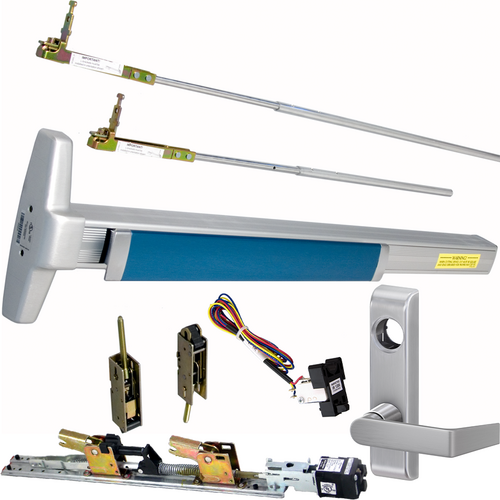 Von Duprin RX-QELA-3347A-L-626-36-RHR 06 KIT - RX Request to Exit Switch QEL Narrow Stile Exit Device, Satin Chrome
