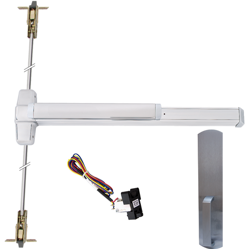Von Duprin RX-9947DT-626-36 KIT - RX Request to Exit Switch, 99 Series CVR Grooved Exit Device, Satin Chrome