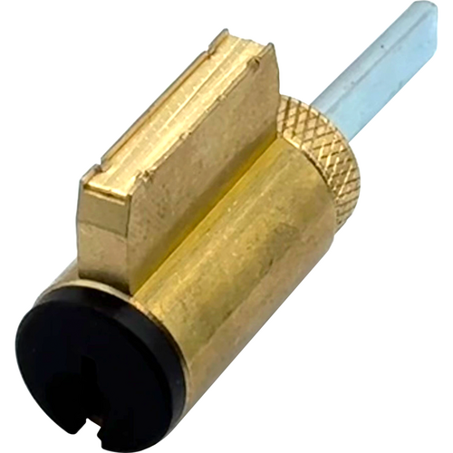 GMS K001-SCF-19-OB Knob (Key-in-Knob) Cylinder 6-Pin Schlage F, Zero Bitted, 622/US19 Matte Black