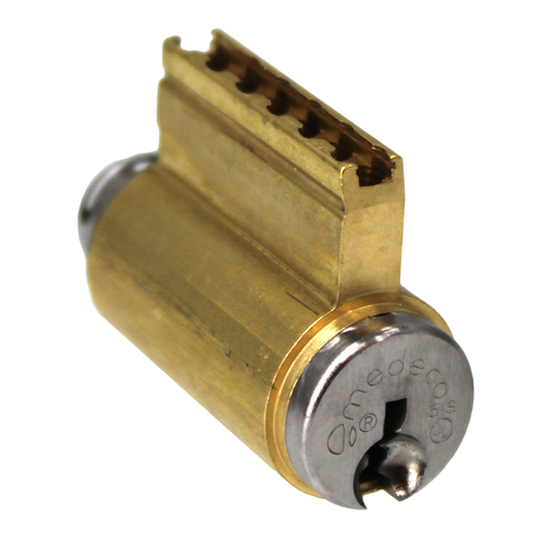 Medeco 2080147-W-26-H3S Sargent 6 Line Biaxial Cylinder, H3 Keyway, Sub-Assembled, Satin Chrome
