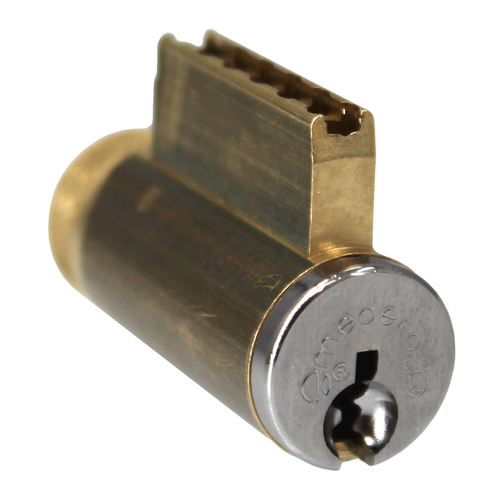Medeco 20009S4-W-26-H3S Schlage Biaxial Deadbolt Cylinder, H3 Keyway, Satin Chrome