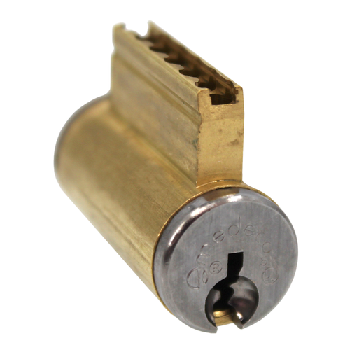 Medeco 20200S1-W-26-H3S Schlage Key-in-Knob/Lever Cylinder, Biaxial, H3 Keyway, Satin Chrome