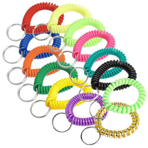Luckyline 41075 Wrist Coil with Ring, 25 Pack