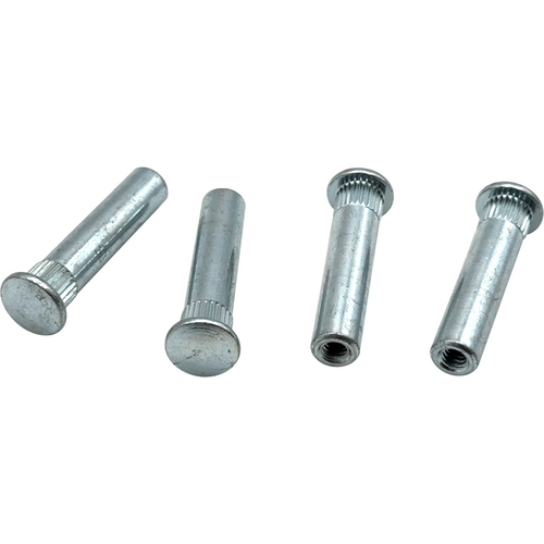 Sargent 4TB-EN Thru-Bolts Mortise Nuts Set (4 Each) - 689/EN Sprayed Aluminum