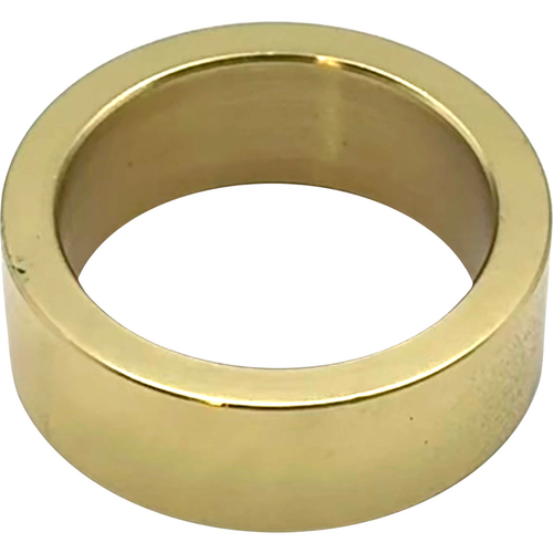 GMS COL36-050-3 Schlage Cylinder Blocking Ring 1/2in, 605/US3 Bright Brass