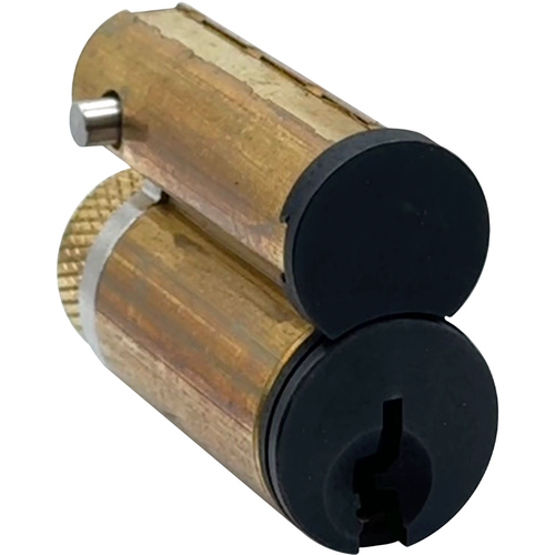 GMS LFIC-G23-19 Schlage LFIC Core, C123 Keyway, 1-Bitted, No Keys, 622/US19 Matte Black