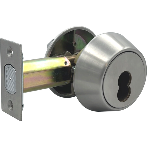 Marks Hardware 130RS/32D-4 SFIC Classroom Deadbolt, Small Format IC, Grade 1, 2-3/4in Backset, Stainless Steel