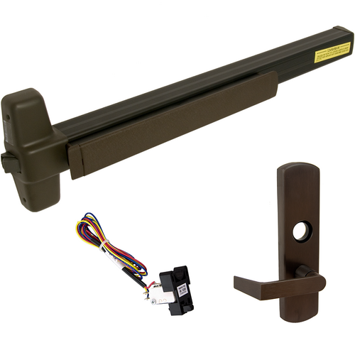 Von Duprin RX-99L-710-36-LHR 06 KIT - RX Rim Exit Device, 996L-06 Lever Trim, 36in, Grade 1, Dark Bronze