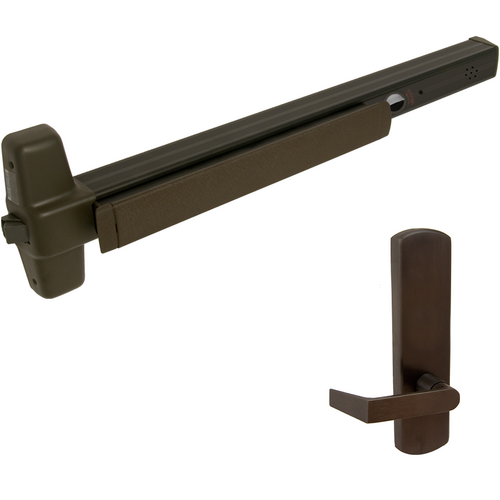 Von Duprin RX-99L-BE-710-36-LHR-06-ALK ALK Alarmed Rim Exit Device, 996L-BE-06 Lever Trim, Grade 1, Dark Bronze