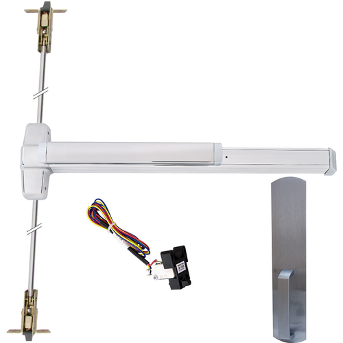 Von Duprin RX-9947DT-626-48 KIT - RX Request to Exit Switch, 99 Series CVR Grooved Exit Device, Satin Chrome