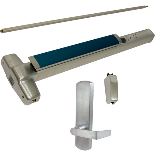 Von Duprin RX-9827L-DT-F-626-36-LBR-RHR-06-ALK Alarmed Exit Device Kit, Fire-Rated, RX Switch, SVR, 996L-DT-06 Trim, Satin Chrome
