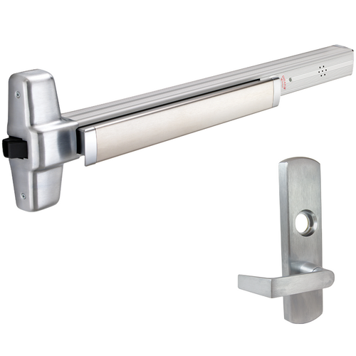 Von Duprin RX-99L-626-48-LHR-06-ALK ALK Alarmed Rim Exit Device with 996L-06 Lever Trim, Grade 1, Satin Chrome