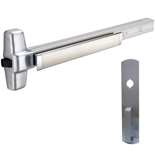 Von Duprin RX-99NL-F-626-48-ALK Fire-Rated ALK Alarmed Rim Exit Device with 990NL Night Latch Trim, Grade 1