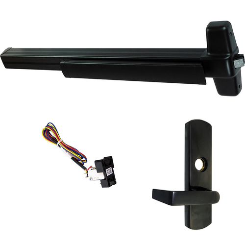 Von Duprin RX-99L-711-36-LHR 06 KIT - RX Rim Exit Device 996L-06 Lever Trim LHR 36in Hex Dogging Grade 1 Black
