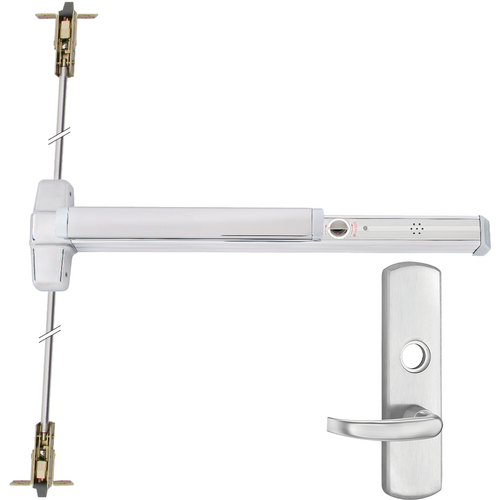 Von Duprin RX-9947L-626-36-LHR-17-ALK KIT - ALK Alarmed Mortise Cylinder, RX Exit Device, 996L-17 Lever Trim, Grade 1