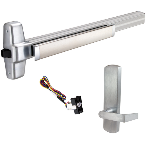 Von Duprin RX-99L-DT-626-36-RHR 06 KIT - RX Rim Exit Device, 996L-DT-06 Dummy Lever Trim, RHR, 36in, Satin Chrome