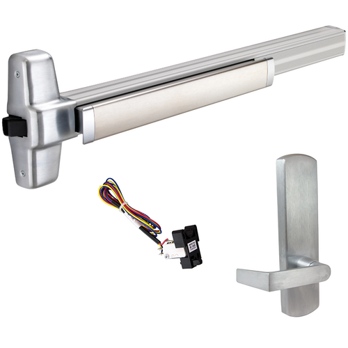 Von Duprin RX-99L-DT-626-36-LHR 06 KIT - RX Rim Exit Device, 996L-DT-06 Dummy Lever Trim, 36in, Satin Chrome