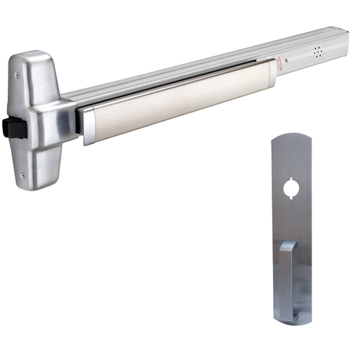 Von Duprin RX-99NL-F-626-36-ALK Fire-Rated ALK Alarmed Rim Exit Device with 990NL Night Latch Trim, Grade 1