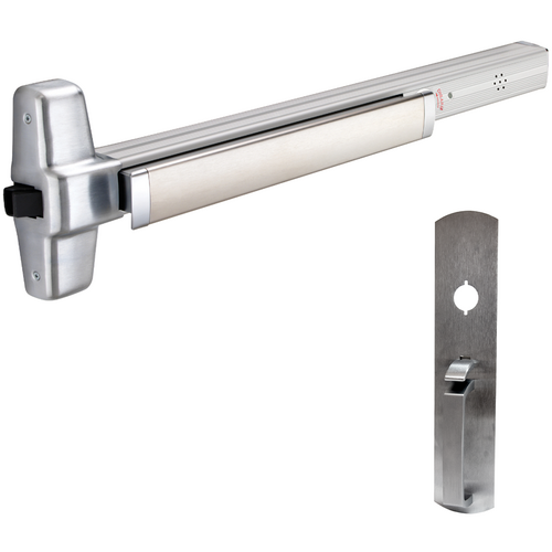 Von Duprin RX-99TP-626-36-ALK ALK Alarmed Rim Exit Device with RX Request to Exit, 36in, Grade 1, Satin Chrome