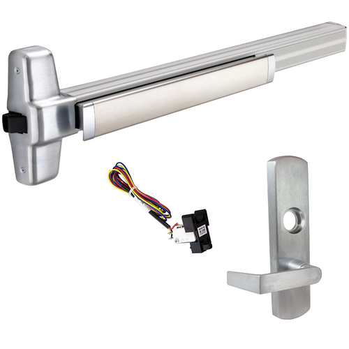 Von Duprin RX-99L-NL-626-48-LHR 06 KIT - RX Rim Exit Device 996L-NL-06 Nightlatch Lever Trim, Satin Chrome