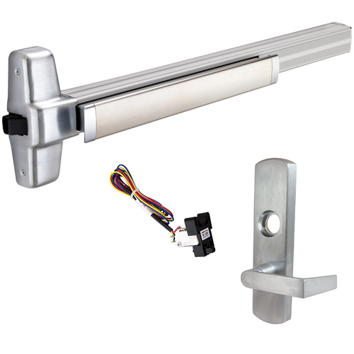 Von Duprin RX-99L-NL-626-48-RHR 06 KIT - RX Rim Exit Device Nightlatch Lever Trim, RHR, 48in, Grade 1, Satin Chrome