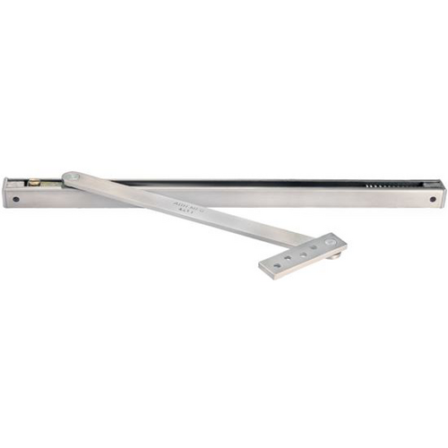 ABH 4424 Surface Mount Overhead Stop-Holder, Medium Duty, Satin Stainless Steel