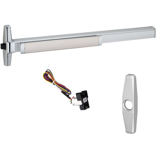 Von Duprin LD-RX-AX-PA-33A-NL-OP-626-36 Narrow Stile Rim Exit Device, LD, RX, 388 NL-OP, 36in, Grade 1, Satin Chrome