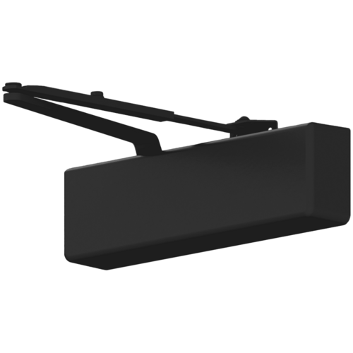 Falcon Lock SC71A-RWPA 622 Heavy Duty Surface Door Closer, Adjustable Sizes 1-6, Black, Grade 1