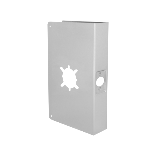 Don-Jo 55A-S-2-CW Door Wrap Convert 5in to 2-3/4in Backset for 1-3/4in Door, Stainless Steel