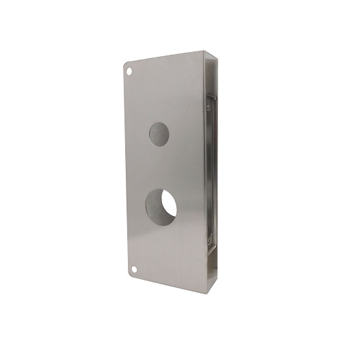 Don-Jo 4020-LHR-S-CW Door Wrap for Corbin Russwin Best Mortise Locks, LHR, 2-3/4in Backset