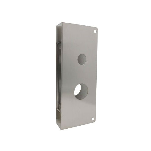 Don-Jo 4020-RHR-S-CW Corbin Russwin Best Mortise Lock Door Wrap, RHR, 2-3/4in Backset, Stainless Steel