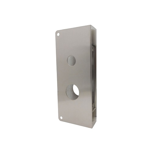 Don-Jo 4020T-LHR-S-CW Door Wrap for Corbin Russwin Best Mortise Locks, LHR, Stainless Steel