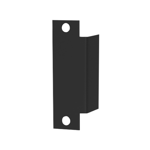Don-Jo AF-260-622 Blank Angled Filler Plate for Electric Strike, 4 7/8in x 1-1/4in, 622/US19 Black