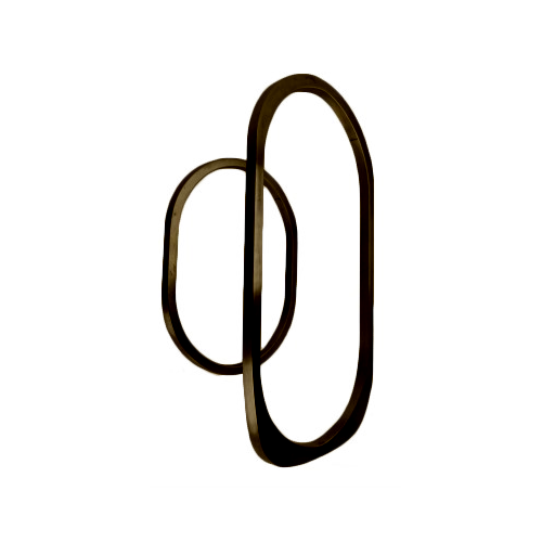Don-Jo AR-NDE-613 Schlage NDE Custom Door Spacers, 1-3/8in Door, Dark Bronze