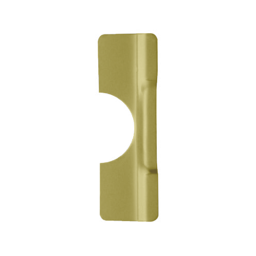 Don-Jo BLP-210-BP Latch Protector for Large Rose, 10in x 3-1/4in, 605/US3 Bright Brass