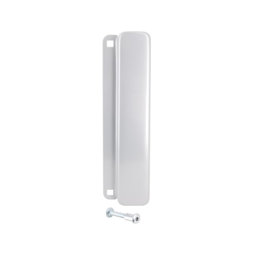 Don-Jo MELP-210-EBF-SL Electric Strike Latch Protector for Outswinging Doors, SL Silver Coated