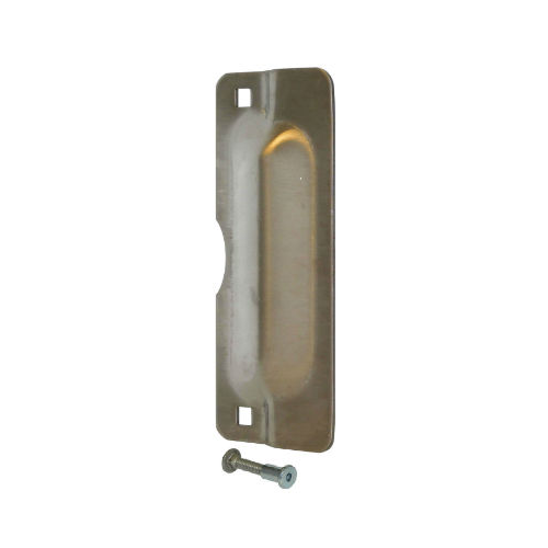 Don-Jo PLP-111-EBF-630 Pin Latch Protector for Locks, EBF Fasteners, 11in x 3in, Stainless Steel