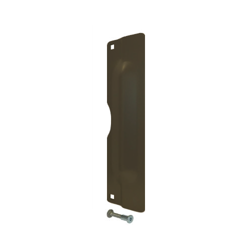 Don-Jo PLP-211-EBF-DU Pin Latch Protector for Locks, 11in x 3in, Duranodic Dark Bronze